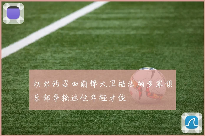 切尔西召回前锋大卫福法纳多家俱乐部争抢这位年轻才俊